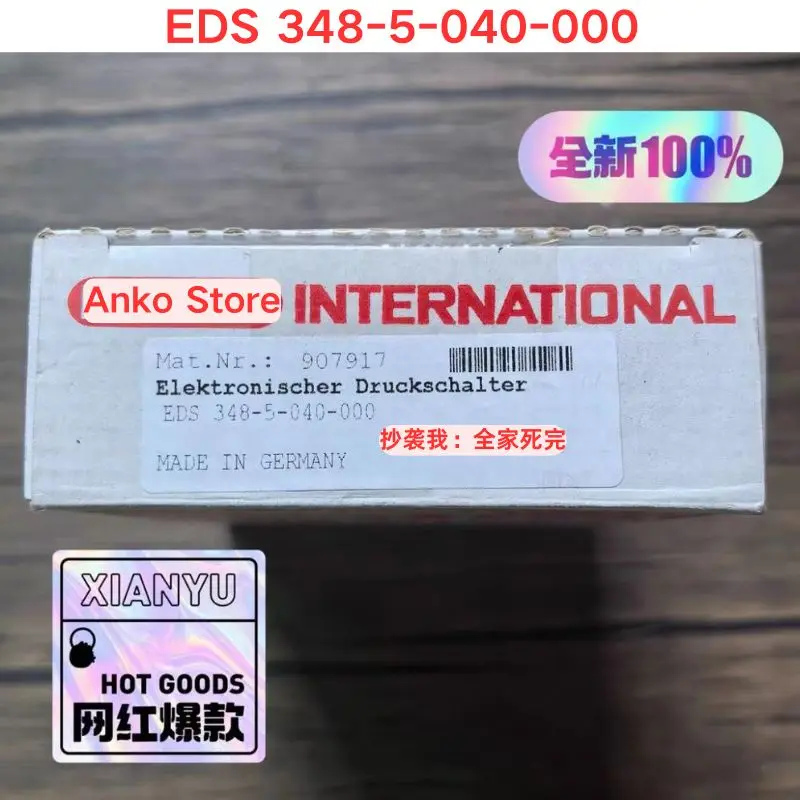 Brand-new EDS 348-5-040-000 pressure sensor 907917 
Brand-new EDS 348-5-040-000 pressure sensor 907917
