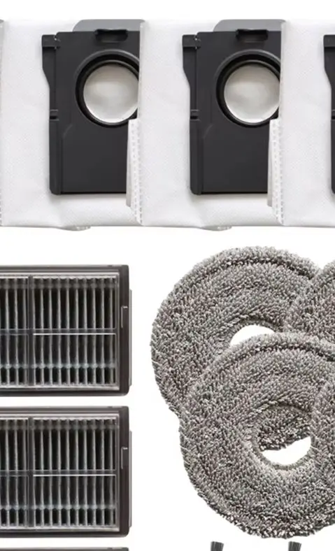 For MOVA P10 Pro And Ultra Vacuum Cleaners Accessory Set Side Brush, Filter, Mop, Dust Bag Accessory Set
For MOVA P10 Pro And Ultra Vacuum Cleaners Accessory Set Side Brush, Filter, Mop, Dust Bag Accessory Set