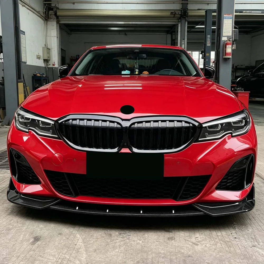 For BMW 3 Series G20 G21 2019-2022 M-Pack ABS Body Kits Car Front Bumper Lip Chin Spoiler Splitter Diffuser Cover Canards Tuning
For BMW 3 Series G20 G21 2019-2022 M-Pack ABS Body Kits Car Front Bumper Lip Chin Spoiler Splitter Diffuser Cover Canards Tuning