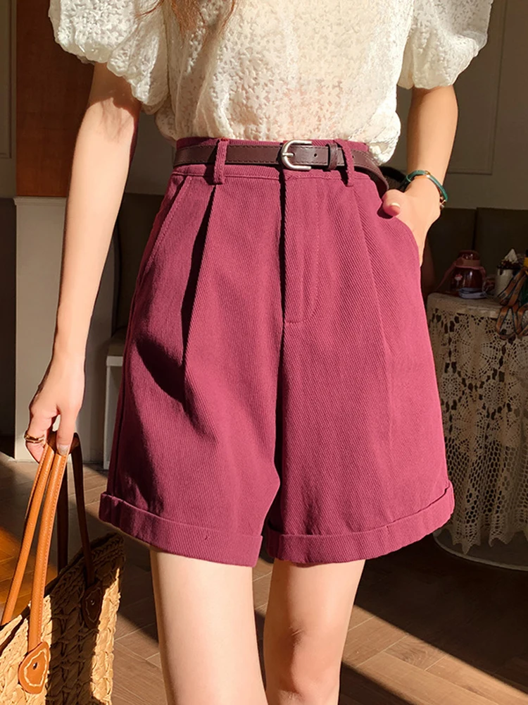 High Waist Casual Women Shorts Fashion Comfortable Cotton Shorts 2024 summer Solid Color All-matched Loose Short Pants
High Waist Casual Women Shorts Fashion Comfortable Cotton Shorts 2024 summer Solid Color All-matched Loose Short Pants