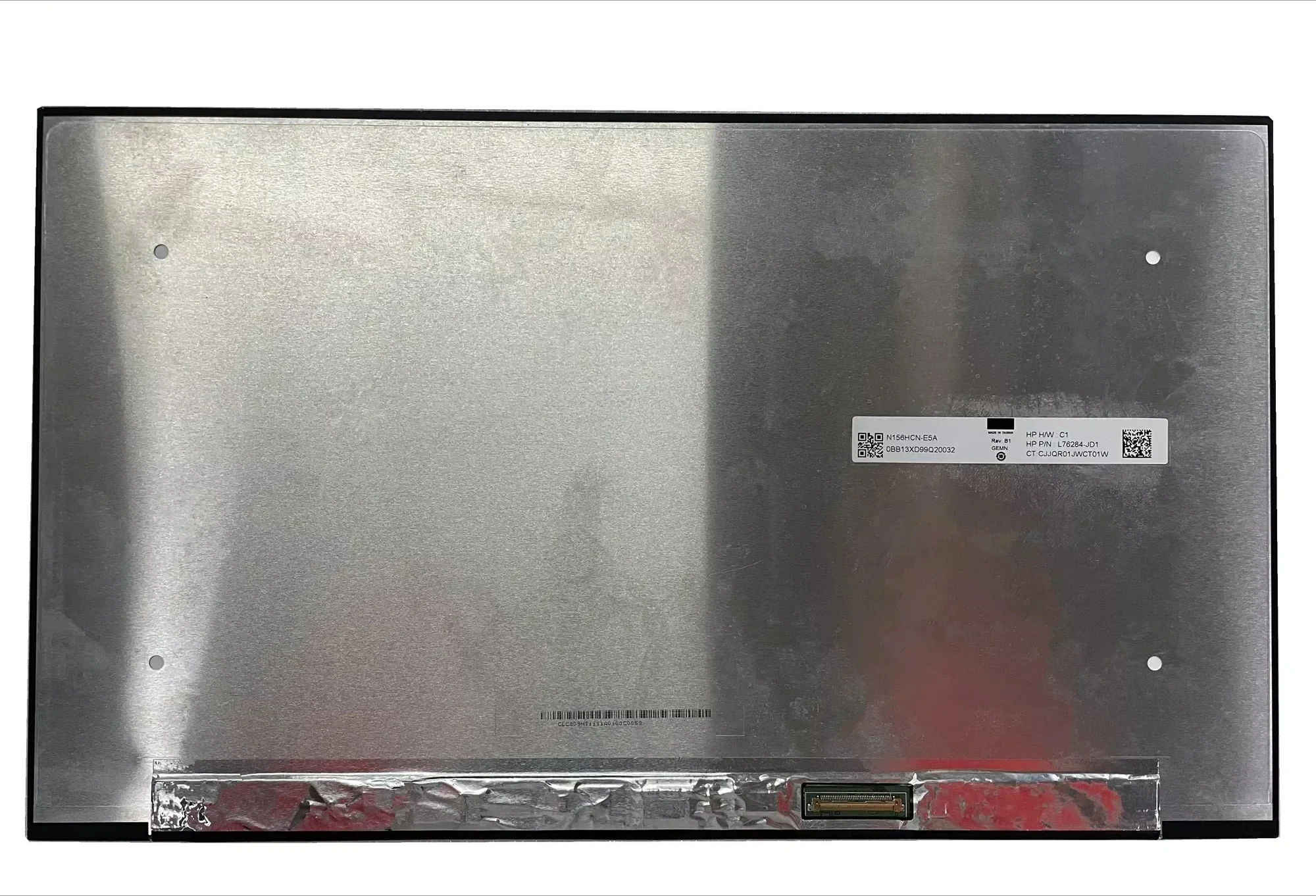 N156HCN-E5A N156HCN E5A 15.6'' Laptop LCD Touch Screen Panel Matrix 1920*1080 EDP 40 Pins
N156HCN-E5A N156HCN E5A 15.6'' Laptop LCD Touch Screen Panel Matrix 1920*1080 EDP 40 Pins