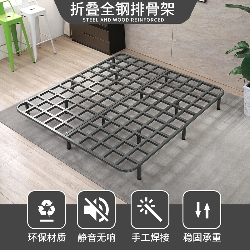 All-steel row skeleton bed frame folding bed board 1.8 meters bed frame 1.5m silent waist dragon skeleton can be customized
All-steel row skeleton bed frame folding bed board 1.8 meters bed frame 1.5m silent waist dragon skeleton can be customized