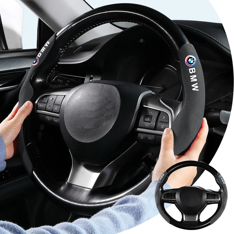Suede Car Logo Steering Wheel Cover for 50th Anniversary for BMW X1 X3 X4 X5 E46 E90 F20 E60 E39 F10 M1 M2 M3 M5 M6 E87 M Power
Suede Car Logo Steering Wheel Cover for 50th Anniversary for BMW X1 X3 X4 X5 E46 E90 F20 E60 E39 F10 M1 M2 M3 M5 M6 E87 M Power