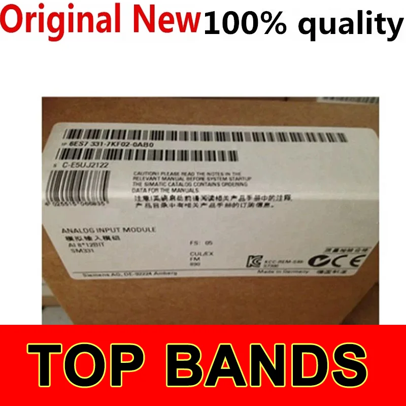 Brand new original 6ES7331-7KF02-0AB0 analog input module fast delivery Module
Brand new original 6ES7331-7KF02-0AB0 analog input module fast delivery Module