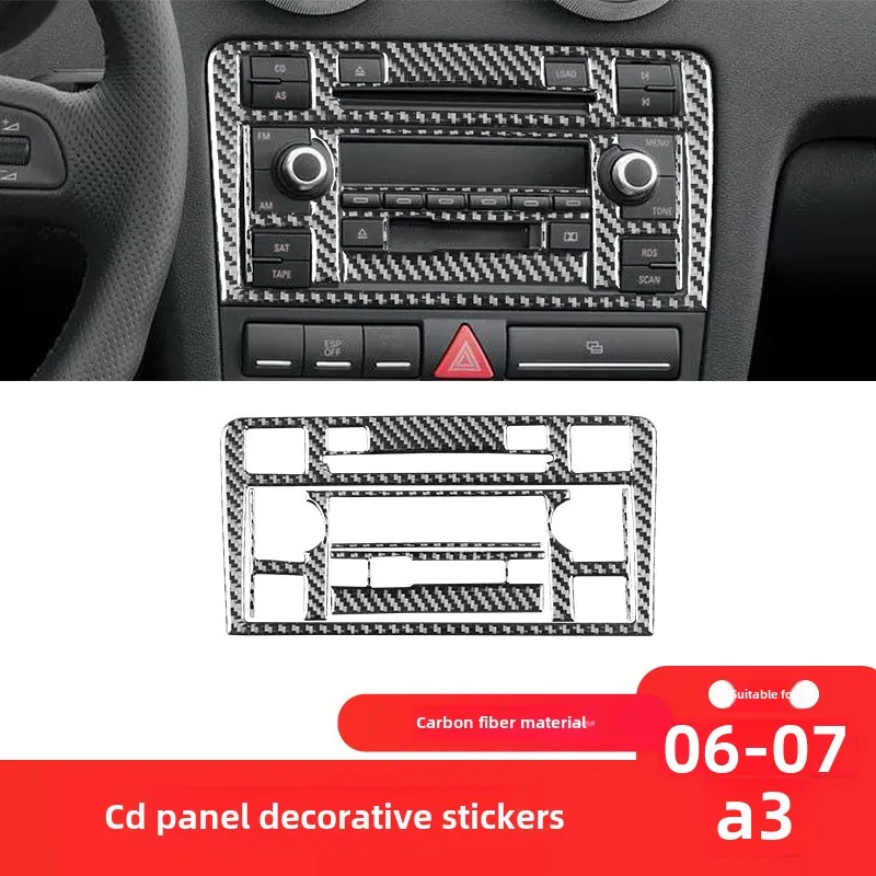 Suitable for Audi06-07StyleA3Carbon Fiber Interior restoration Parts Radio Panel Decorative Sticker
Suitable for Audi06-07StyleA3Carbon Fiber Interior restoration Parts Radio Panel Decorative Sticker