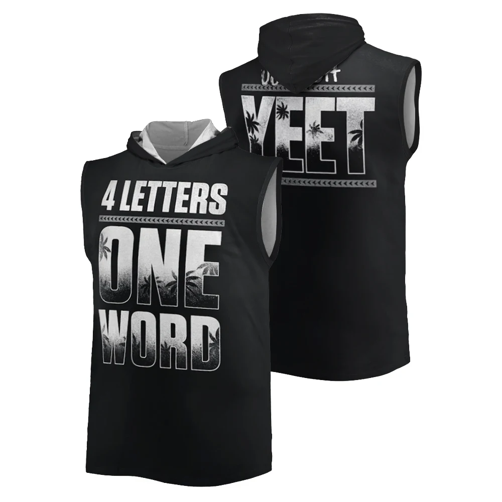 Men's Black Jey Uso Four Letters One Word Sleeveless Hoodie 2025 New 3D Printed Quick Dry Hooded Vest Sports Casual Tank Top
Men's Black Jey Uso Four Letters One Word Sleeveless Hoodie 2025 New 3D Printed Quick Dry Hooded Vest Sports Casual Tank Top