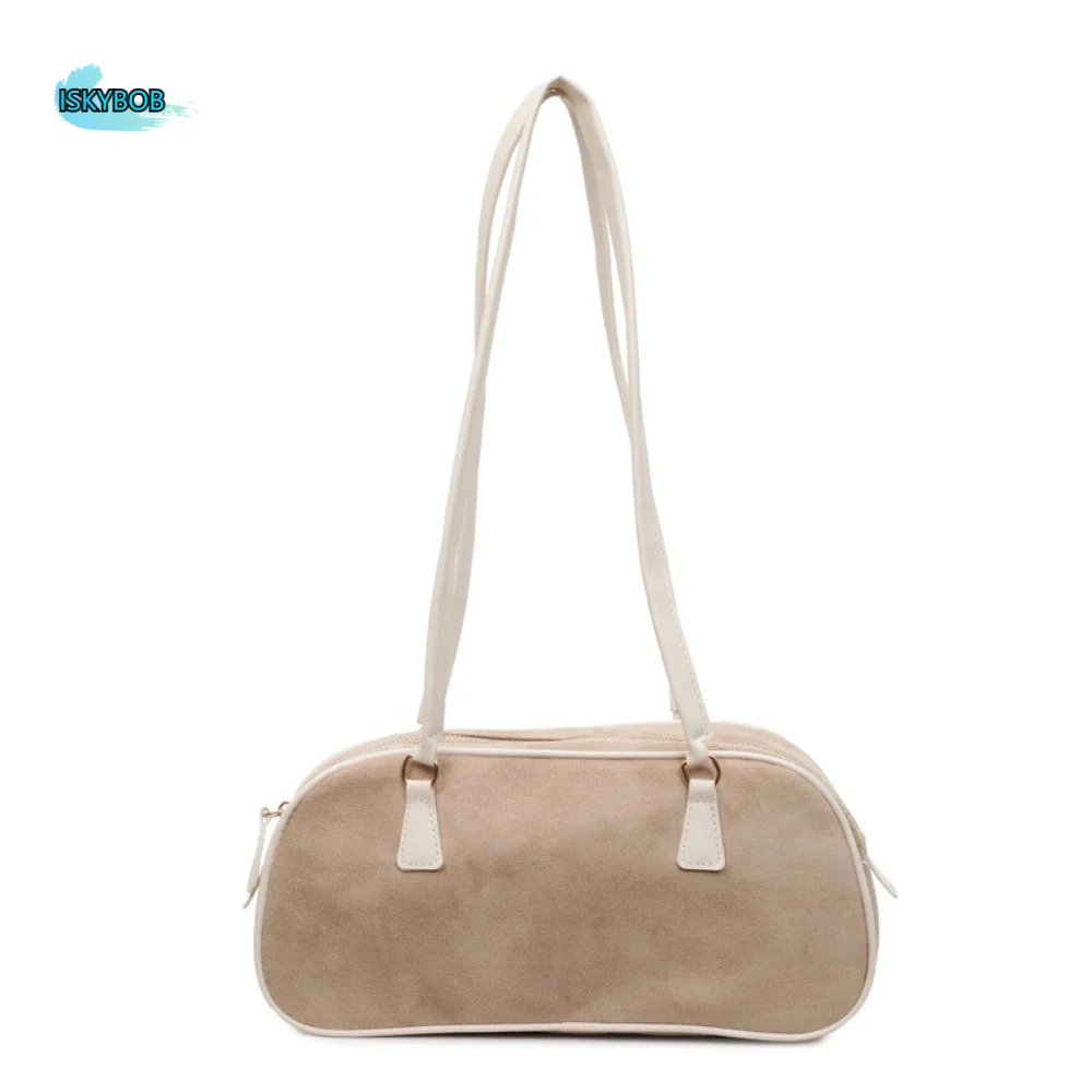 Solid Color French Stick Underarm Bags Korean Style Anti-splash Water Deer Skin Velvet Handbag Large Capacity Texture
Solid Color French Stick Underarm Bags Korean Style Anti-splash Water Deer Skin Velvet Handbag Large Capacity Texture