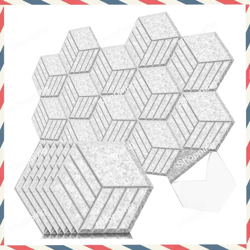 A44M 12 Pack Self Adhesive Acoustic Panels Sound Absorbing Panels Acoustic Foam Panels 14 X 12 X 0.4Inch Soundproof Wall Panels
A44M 12 Pack Self Adhesive Acoustic Panels Sound Absorbing Panels Acoustic Foam Panels 14 X 12 X 0.4Inch Soundproof Wall Panels