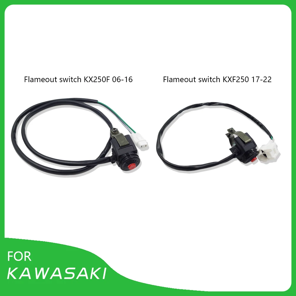 For KAWASAKI KXF 06-22 Motorcycle Handlebar Kill Switch Button ON/OFF KX85 KX125 KX250F KX450X KX450SR Emergency Cut-Off Switch
For KAWASAKI KXF 06-22 Motorcycle Handlebar Kill Switch Button ON/OFF KX85 KX125 KX250F KX450X KX450SR Emergency Cut-Off Switch