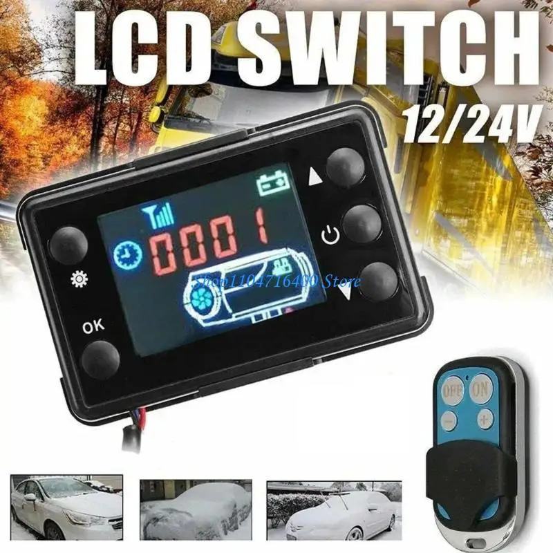 y1gd LCD Remote Control Diesels Parking Heater Programmable Settings 2kw 5kw 8kw
y1gd LCD Remote Control Diesels Parking Heater Programmable Settings 2kw 5kw 8kw