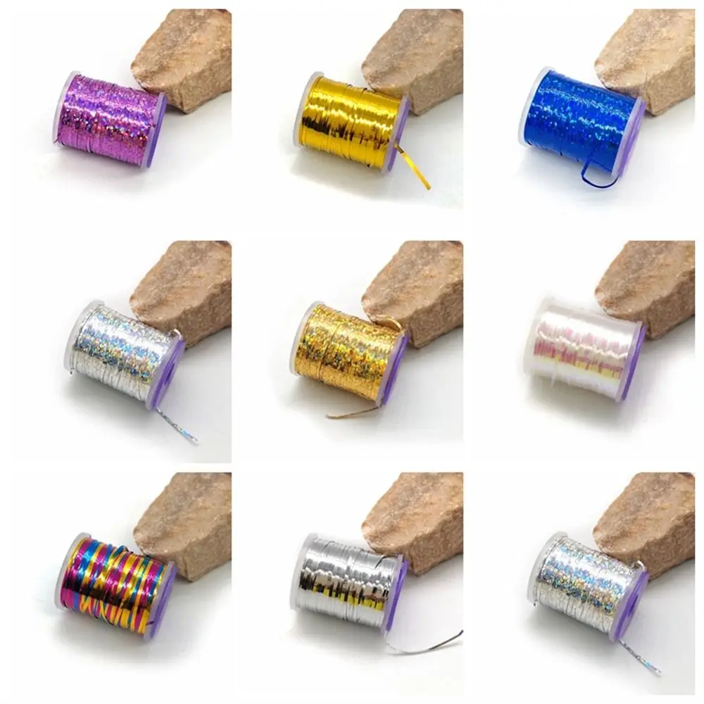 Midges Holographic Flat Tinsel Fly Tying Materials 1mm Nymph Thread Small 120Yard Tinsel Flash Streamer Fly Tying Materials
Midges Holographic Flat Tinsel Fly Tying Materials 1mm Nymph Thread Small 120Yard Tinsel Flash Streamer Fly Tying Materials