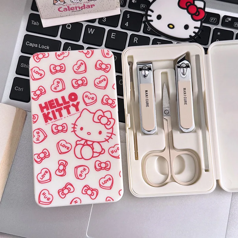 Ins Style Cute Hello Kitty Nail Clipper Set Female Student Dormitory Portable Nail Clipper Scissors Full Set of Manicure Tools
Ins Style Cute Hello Kitty Nail Clipper Set Female Student Dormitory Portable Nail Clipper Scissors Full Set of Manicure Tools