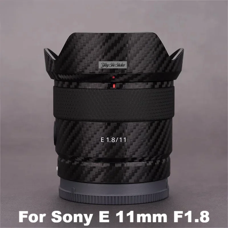 For Sony E 11mm F1.8 Decal Skin Vinyl Wrap Film Camera Lens Protective Sticker Protector Coat E11mm E11 11 1.8 F/1.8 SEL11F18
For Sony E 11mm F1.8 Decal Skin Vinyl Wrap Film Camera Lens Protective Sticker Protector Coat E11mm E11 11 1.8 F/1.8 SEL11F18