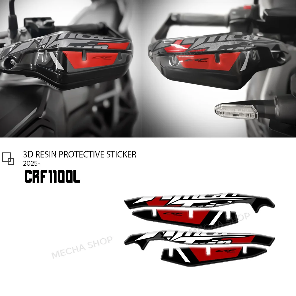 For CRF1100 ADV Africa Twin CRF 1100 L 2020- Motorcycle HandGuard Stickers Shield Hand Guard 3D Decals
For CRF1100 ADV Africa Twin CRF 1100 L 2020- Motorcycle HandGuard Stickers Shield Hand Guard 3D Decals