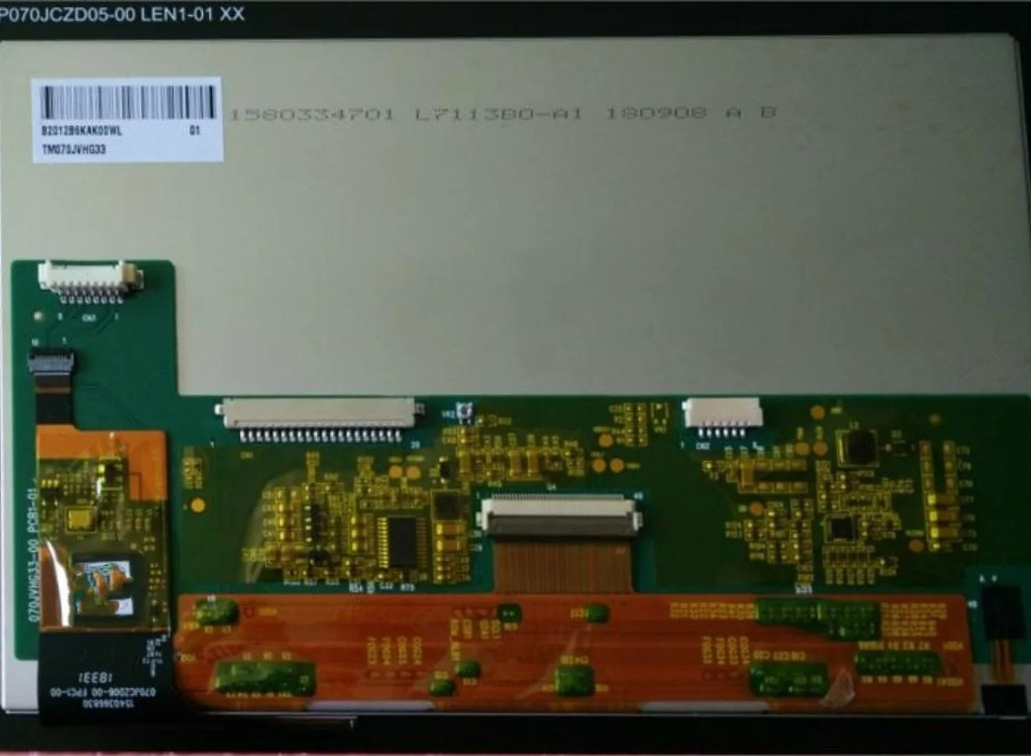 TM070JVHG33-01 NEW original 7.0-inch 1280*800 With the touch
TM070JVHG33-01 NEW original 7.0-inch 1280*800 With the touch