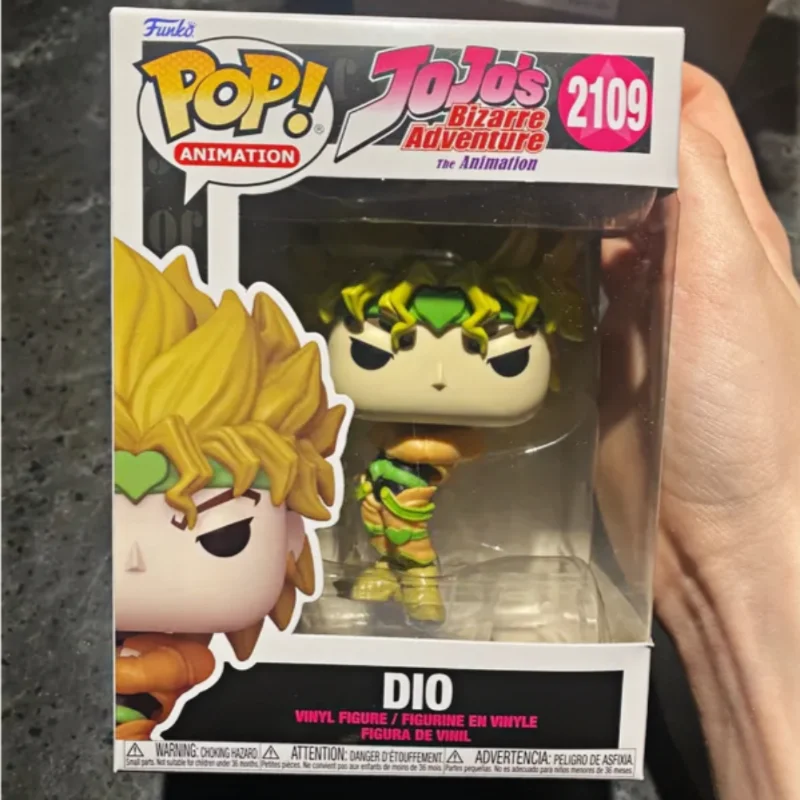 Funko POP Original JoJo's Bizarre Adventure Dio Brando # Аниме-фигурка 2109. Ограниченный коллекционный подарок аниме для любителей ДжоДжо.
Funko POP Original JoJo's Bizarre Adventure Dio Brando # Аниме-фигурка 2109. Ограниченный коллекционный подарок аниме для любителей ДжоДжо.