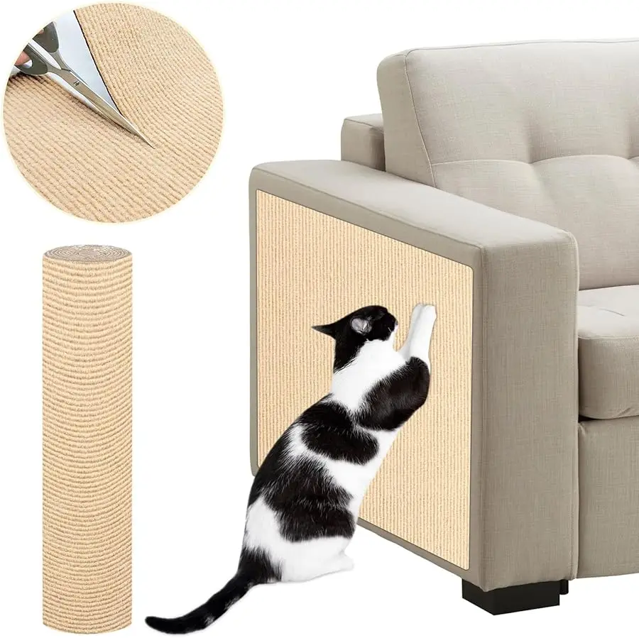 78.7"x15.8" Large Couch Protector from Cat Claws,Anti Scratch Furniture Protector for Cats Corner Wall Scratcher,Replacement for
78.7"x15.8" Large Couch Protector from Cat Claws,Anti Scratch Furniture Protector for Cats Corner Wall Scratcher,Replacement for