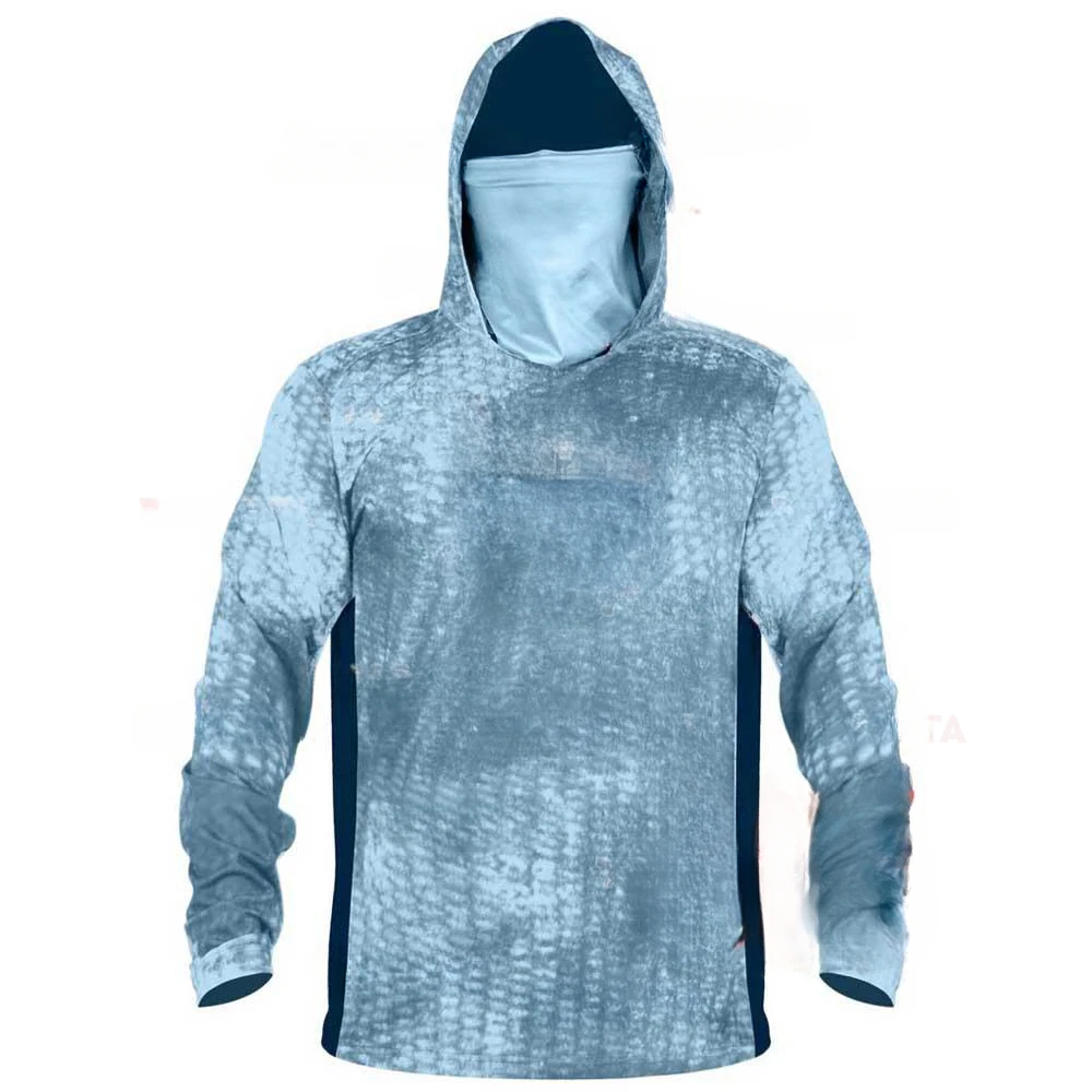 Fishing Shirts Mens Mask Long Sleeve Fishing Shirt Outdoor UV Clothing Hooded Coat Sunscreen Breathable Fishing Clothing
Fishing Shirts Mens Mask Long Sleeve Fishing Shirt Outdoor UV Clothing Hooded Coat Sunscreen Breathable Fishing Clothing