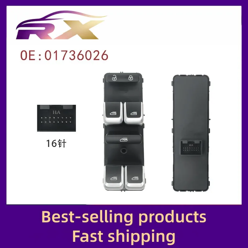 01736026 Adapted to Vision X1/X3 front left electric window control assembly glass lifter switch
01736026 Adapted to Vision X1/X3 front left electric window control assembly glass lifter switch