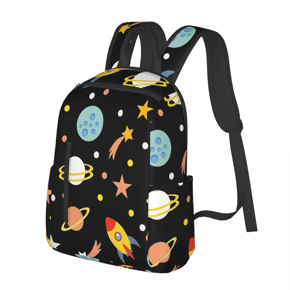 Space Adventure Planets And Rockets Student Backpack School Bag Hiking Travel Daypack for Men Women Bookbag Shoulder Bags
Space Adventure Planets And Rockets Student Backpack School Bag Hiking Travel Daypack for Men Women Bookbag Shoulder Bags
