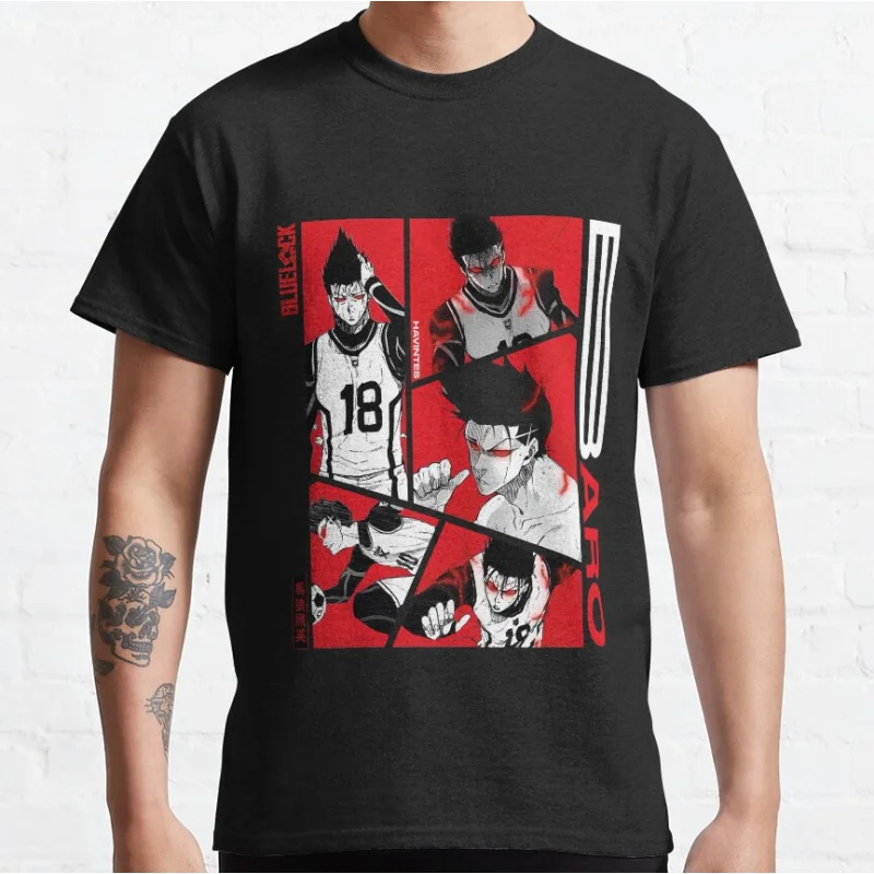 Shoei Barou Team Blue Lock Soccer anime football manga sports T-shirt for men large size Adult Tops S-6xl otaku streetwear
Shoei Barou Team Blue Lock Soccer anime football manga sports T-shirt for men large size Adult Tops S-6xl otaku streetwear