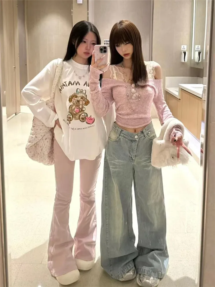 American Retro Light Wash Wide Leg Jeans Women's Spring Loose Drapey Low Waist Slimming Taller Extended Length Floor Pants
American Retro Light Wash Wide Leg Jeans Women's Spring Loose Drapey Low Waist Slimming Taller Extended Length Floor Pants