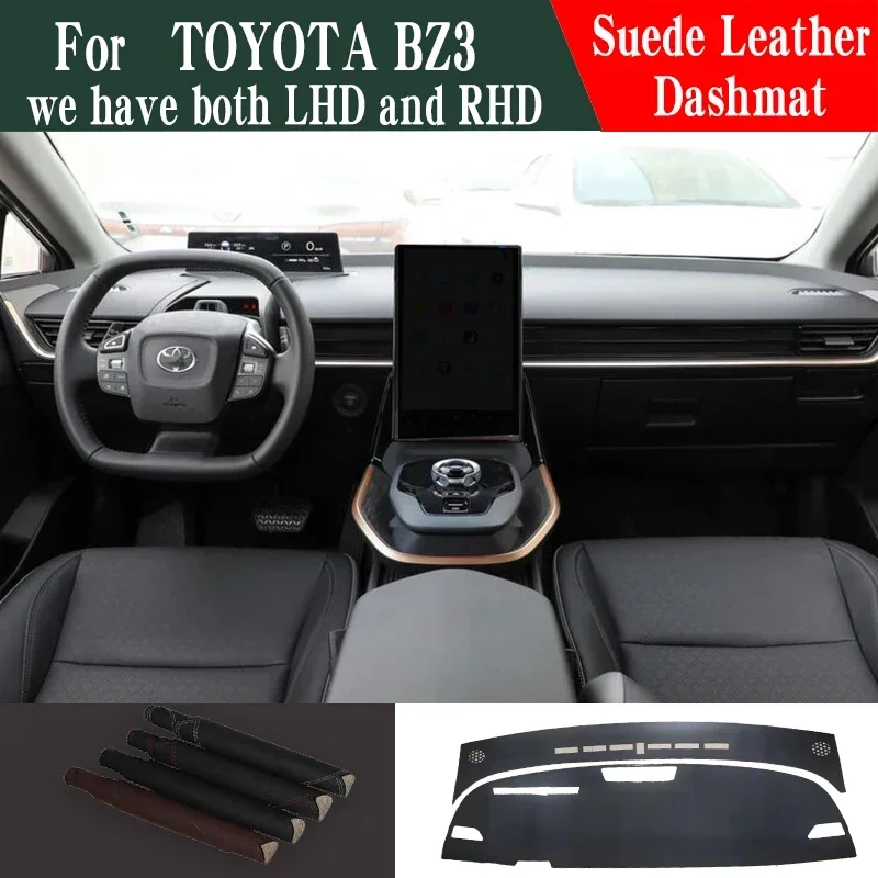 Leather Dashmat Dashboard Cover Pad Dash Mat Carpet Car Styling Accessories For Toyota BZ3
Leather Dashmat Dashboard Cover Pad Dash Mat Carpet Car Styling Accessories For Toyota BZ3