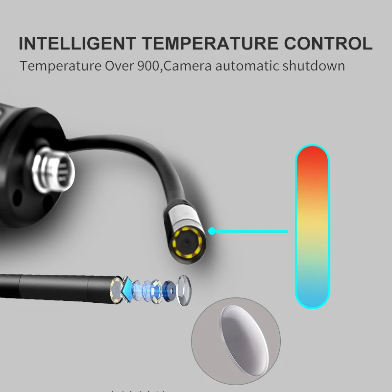 14.5MM 5MP 1944P For Android ISO OTG Industrial Endoscope CMOS Borescope Inspection Otoscope Camera Digital Microscope
14.5MM 5MP 1944P For Android ISO OTG Industrial Endoscope CMOS Borescope Inspection Otoscope Camera Digital Microscope