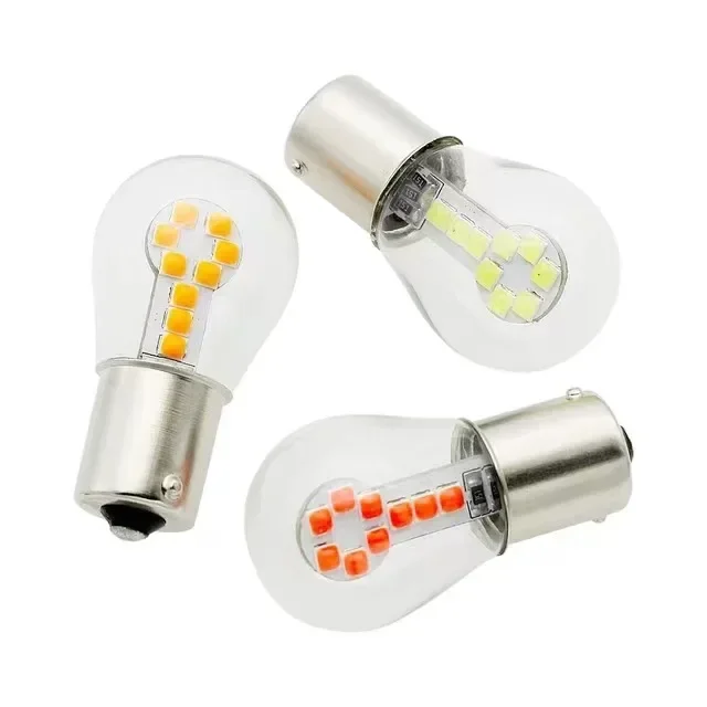 Motorcycle and car LED lights AC/DC brake lights turn signal lights reverse lights original car bulb 1:1 size
Motorcycle and car LED lights AC/DC brake lights turn signal lights reverse lights original car bulb 1:1 size