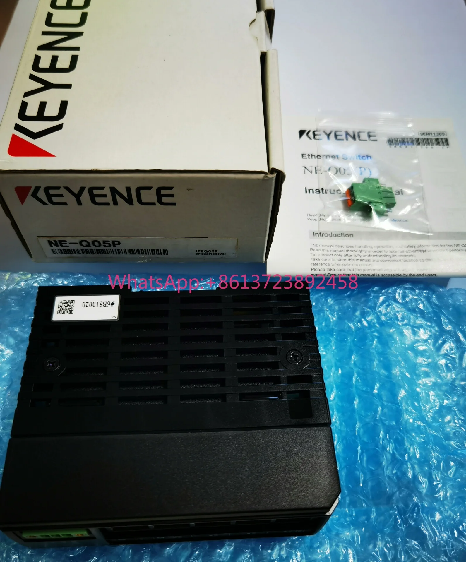 KEYENCE NE-Q05P Ethernet switch new original positive
KEYENCE NE-Q05P Ethernet switch new original positive