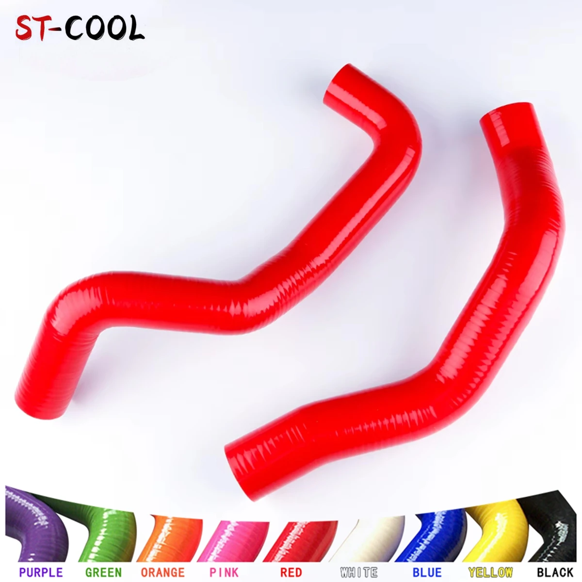 For 1994-1995 Ford Mustang GT Cobra GTS SVT 5.0L V8 High Temp Radiator Coolant Hoses Silicone Tubes Kit Piping 2Pcs 10 Colors
For 1994-1995 Ford Mustang GT Cobra GTS SVT 5.0L V8 High Temp Radiator Coolant Hoses Silicone Tubes Kit Piping 2Pcs 10 Colors