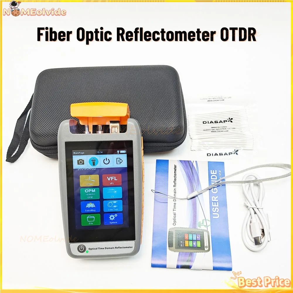 MINI OTDR 1310/1550Nm 22/20Db Fiber Optic Reflectometer Touch Screen Iolm VFL OLS OPM Event Map Ethernet Cable Tester
MINI OTDR 1310/1550Nm 22/20Db Fiber Optic Reflectometer Touch Screen Iolm VFL OLS OPM Event Map Ethernet Cable Tester