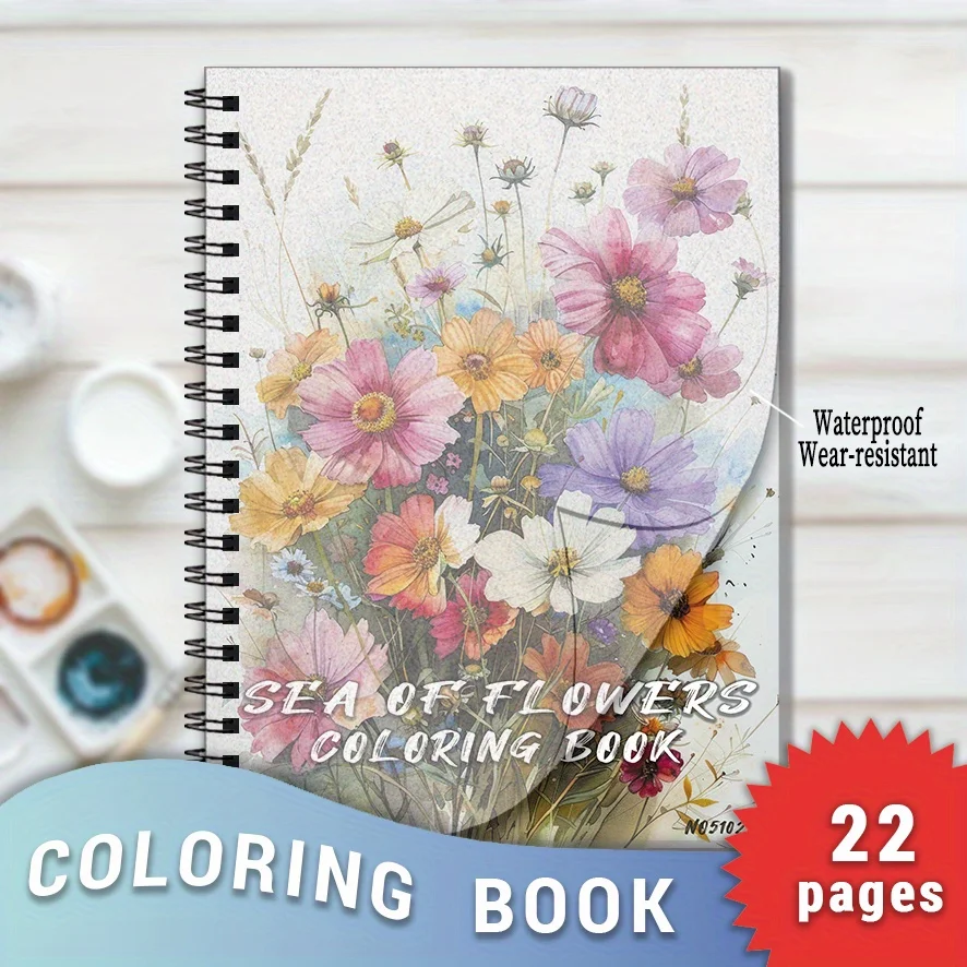 Flower World Floral Coloring Book 8.3 X 11.2 Inches 22 Pages Stress Relief And Emotion Management Art Therapy Activity Book
Flower World Floral Coloring Book 8.3 X 11.2 Inches 22 Pages Stress Relief And Emotion Management Art Therapy Activity Book