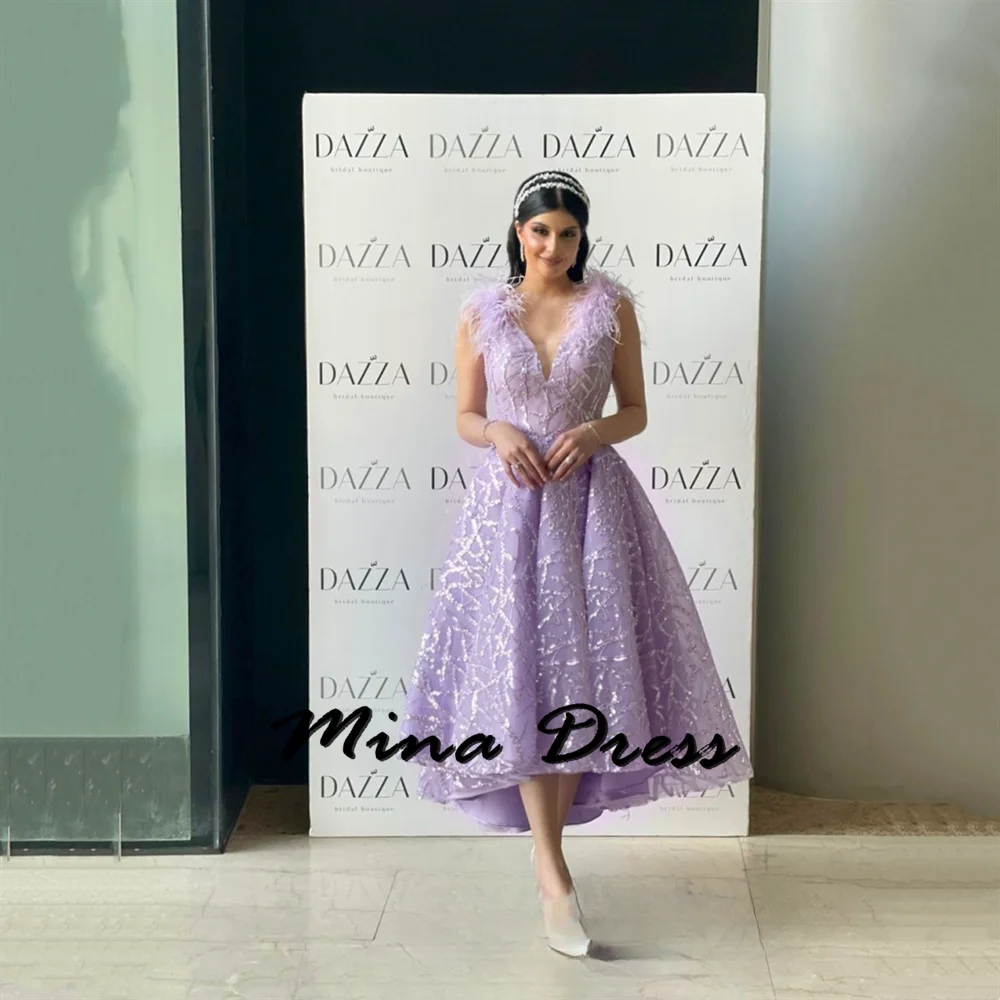 Mina Customized Backless Evening Dresses Woman Elegant Womens Party Dresses for Formal Occasions Sequins Sleeveless Feather Prom
Mina Customized Backless Evening Dresses Woman Elegant Womens Party Dresses for Formal Occasions Sequins Sleeveless Feather Prom