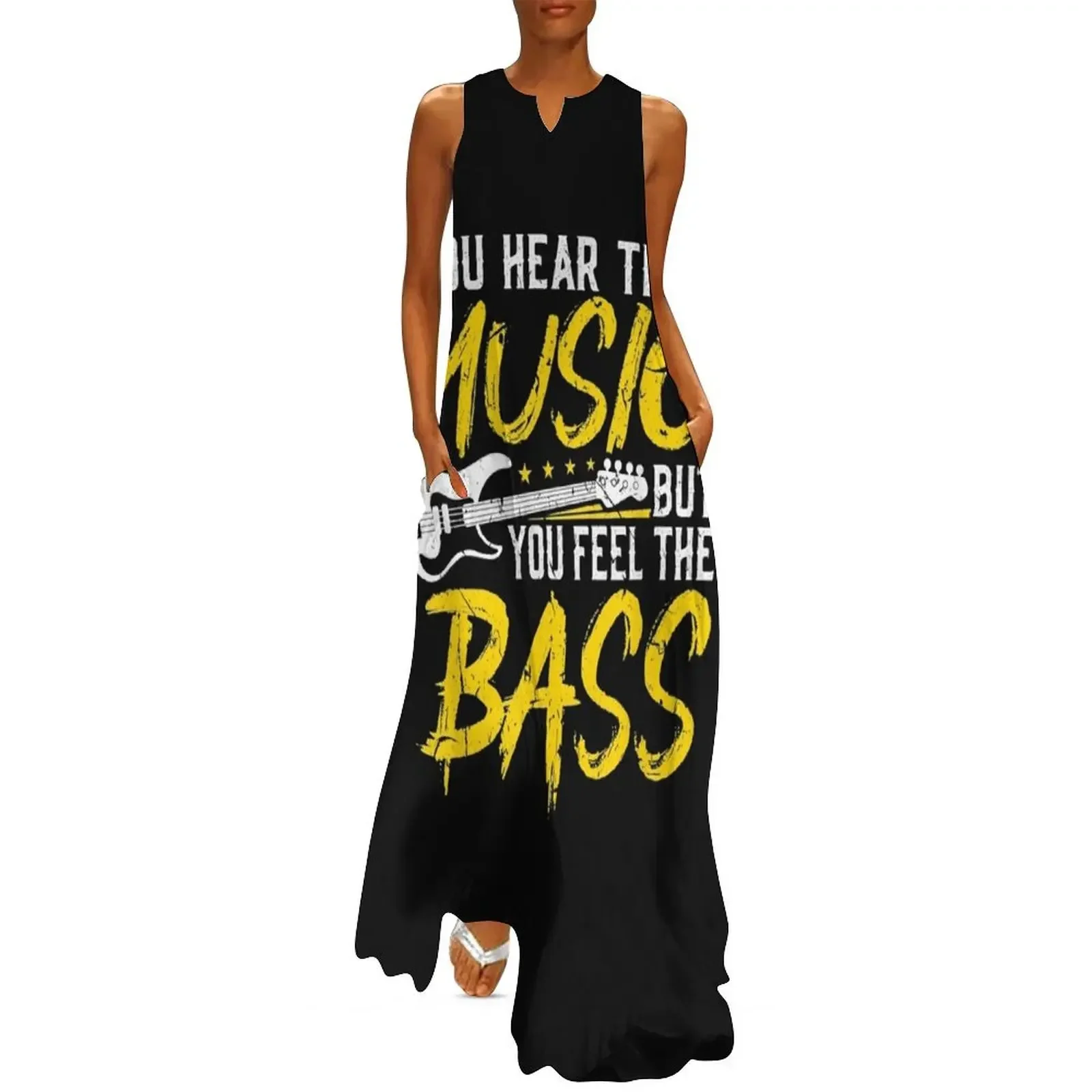 You Hear The Music But You Feel The Bass Vintage Bass Guitar Long Dress dress party night Summer women's clothing Dress
You Hear The Music But You Feel The Bass Vintage Bass Guitar Long Dress dress party night Summer women's clothing Dress