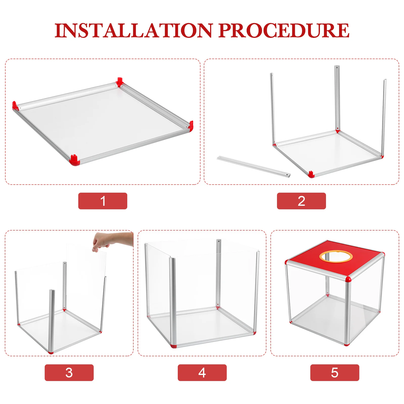 Lottery Ticket Holder Aluminum Alloy Square Box Raffle Donation Ballot Storage Case for Business Fundraising Voting Contest
Lottery Ticket Holder Aluminum Alloy Square Box Raffle Donation Ballot Storage Case for Business Fundraising Voting Contest
