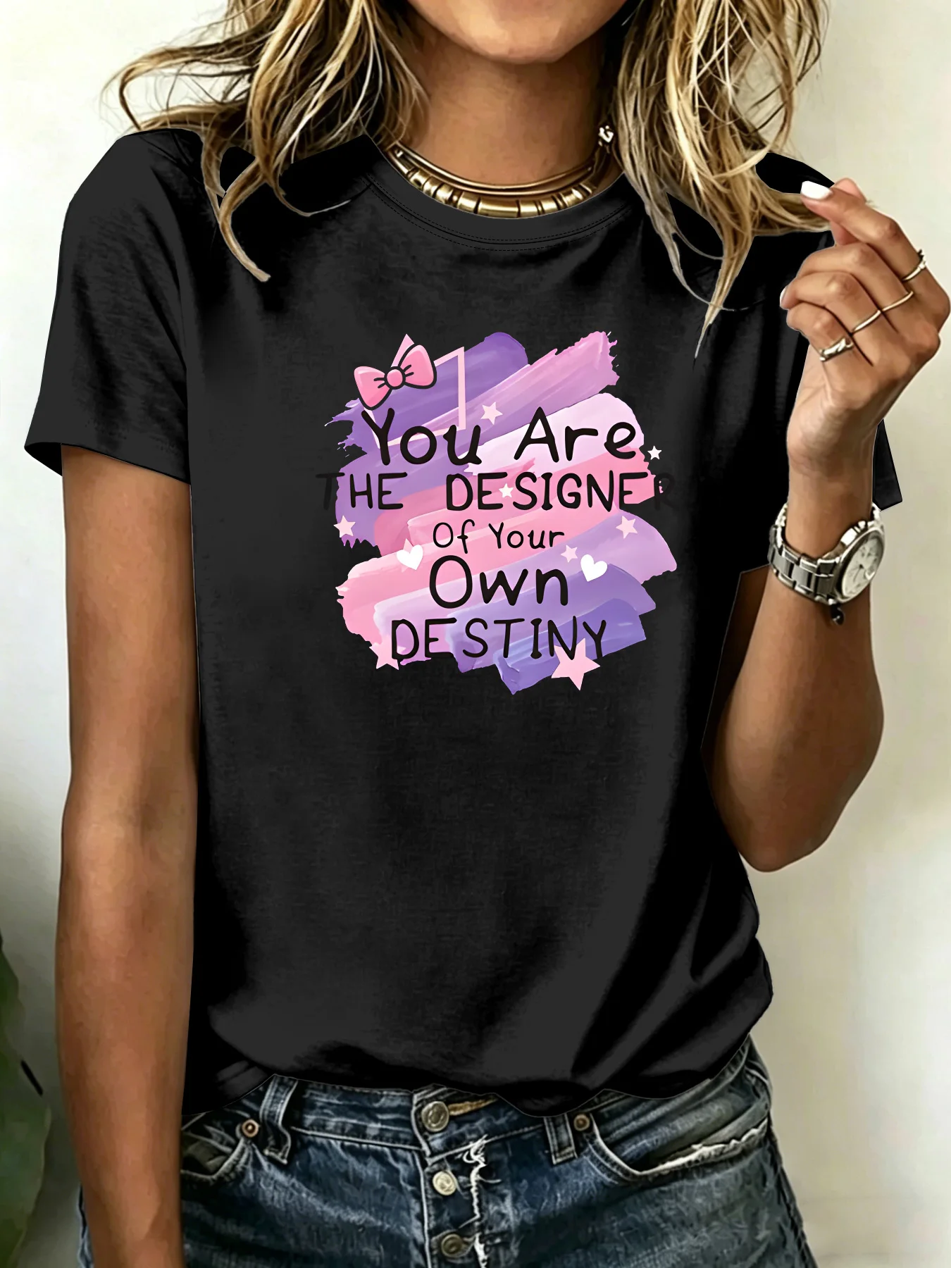 Ladies Plus Size T-shirts, Short-sleeved Printed Tops, Loose and Casual, Soft, Comfortable and Breathable, for Leisure and Sport
Ladies Plus Size T-shirts, Short-sleeved Printed Tops, Loose and Casual, Soft, Comfortable and Breathable, for Leisure and Sport