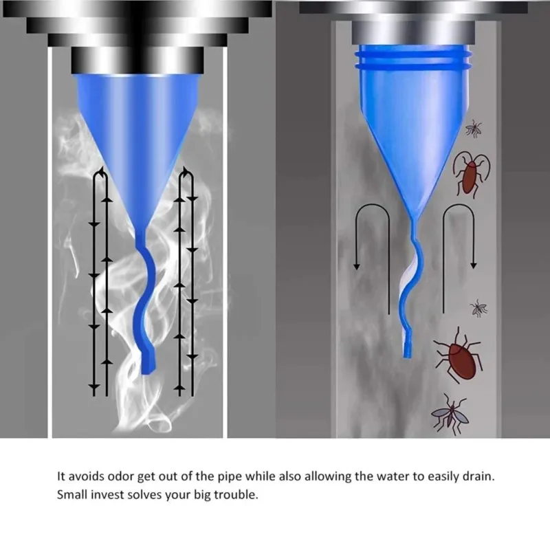 1/2/5pcs Silicone Floor Drain Anti Odor Sink Floor Drain Backflow Preventer Trap for Pipes Tubes in Toilet Bathroom Kitchen D4
1/2/5pcs Silicone Floor Drain Anti Odor Sink Floor Drain Backflow Preventer Trap for Pipes Tubes in Toilet Bathroom Kitchen D4