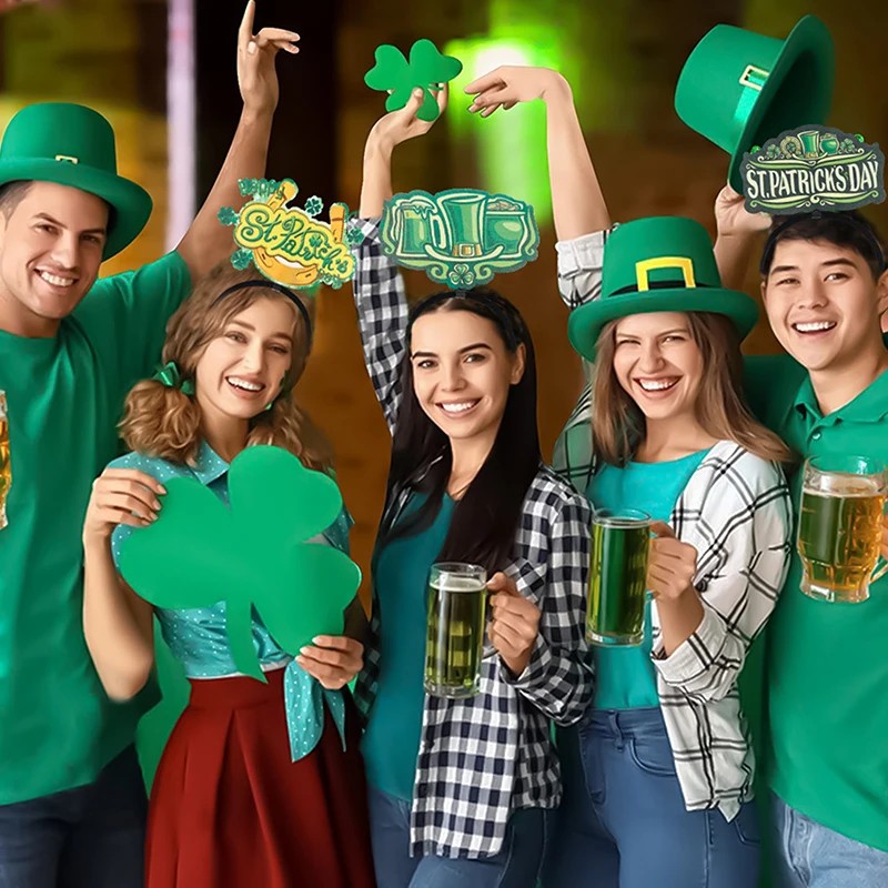 Women Headband St Patrick's Day Headdress Party Decor Headband Saint Patrick’s Plastic Hairband Hair Accessories
Women Headband St Patrick's Day Headdress Party Decor Headband Saint Patrick’s Plastic Hairband Hair Accessories