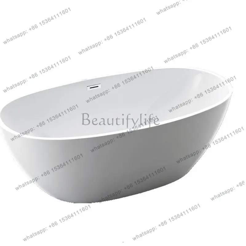 Acrylic independent large space floor-to-ceiling simple double bathtub 1.4m-1.8m
Acrylic independent large space floor-to-ceiling simple double bathtub 1.4m-1.8m