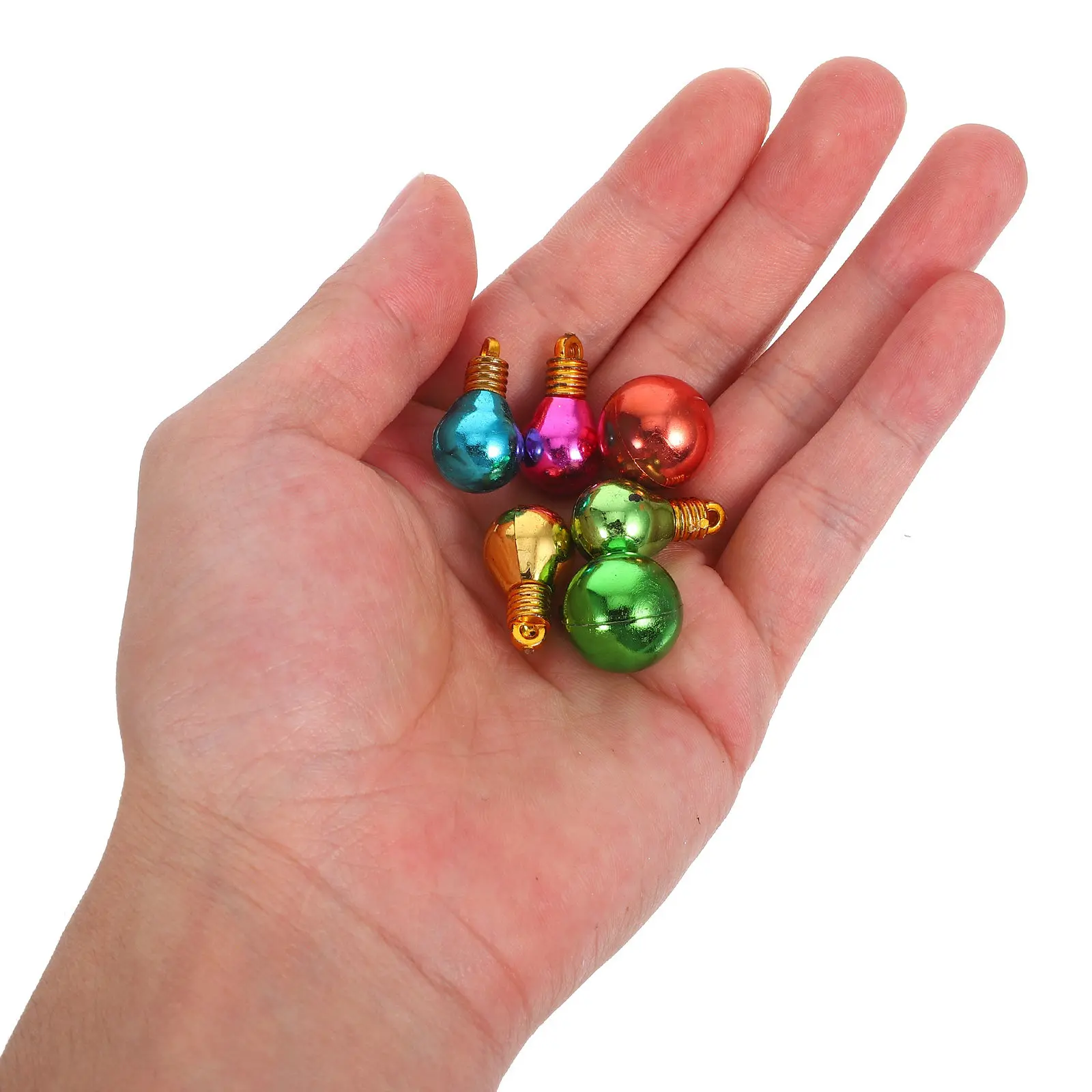 100Pcs Mini Christmas Ball Ornaments Shatterproof Plastic Colorful Hanging Decorations Small Tree Tabletop Office Party Seasonal
100Pcs Mini Christmas Ball Ornaments Shatterproof Plastic Colorful Hanging Decorations Small Tree Tabletop Office Party Seasonal