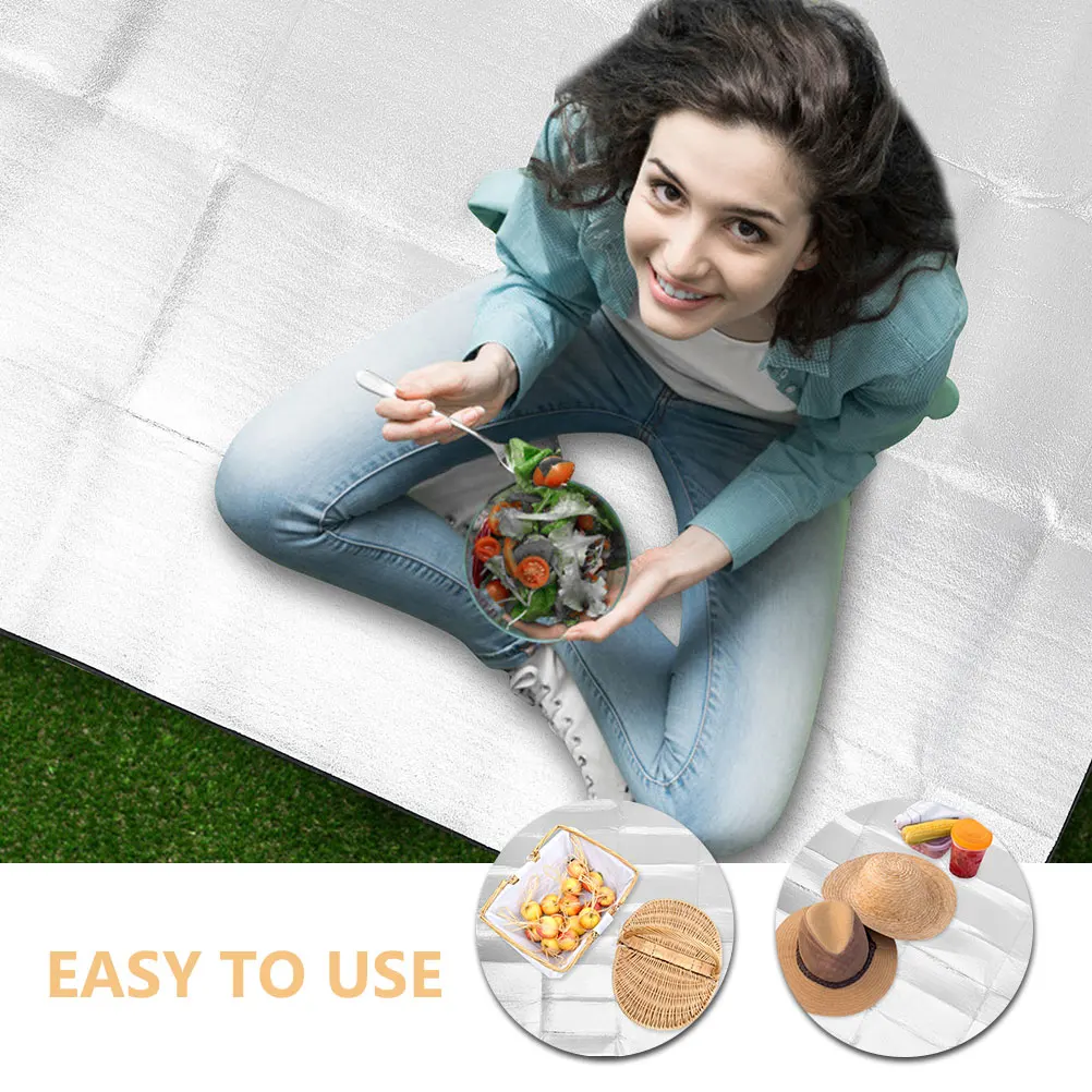 Moisture-proof Picnic Camping Beach Seat Cushion Foldable Portable Pad Blanket Insulating Foil Mat Grass Mat for Camping Outdoor
Moisture-proof Picnic Camping Beach Seat Cushion Foldable Portable Pad Blanket Insulating Foil Mat Grass Mat for Camping Outdoor