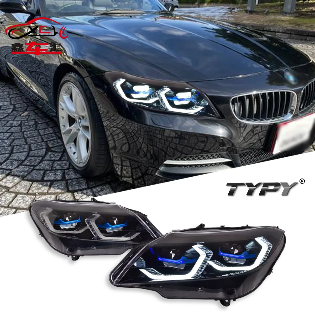 TYPY Car For BMW Z4 Headlight 2009-2016 Upgrade Modified to New DRL Dynamic Turn Signal LED Headlight Auto Accessories
TYPY Car For BMW Z4 Headlight 2009-2016 Upgrade Modified to New DRL Dynamic Turn Signal LED Headlight Auto Accessories