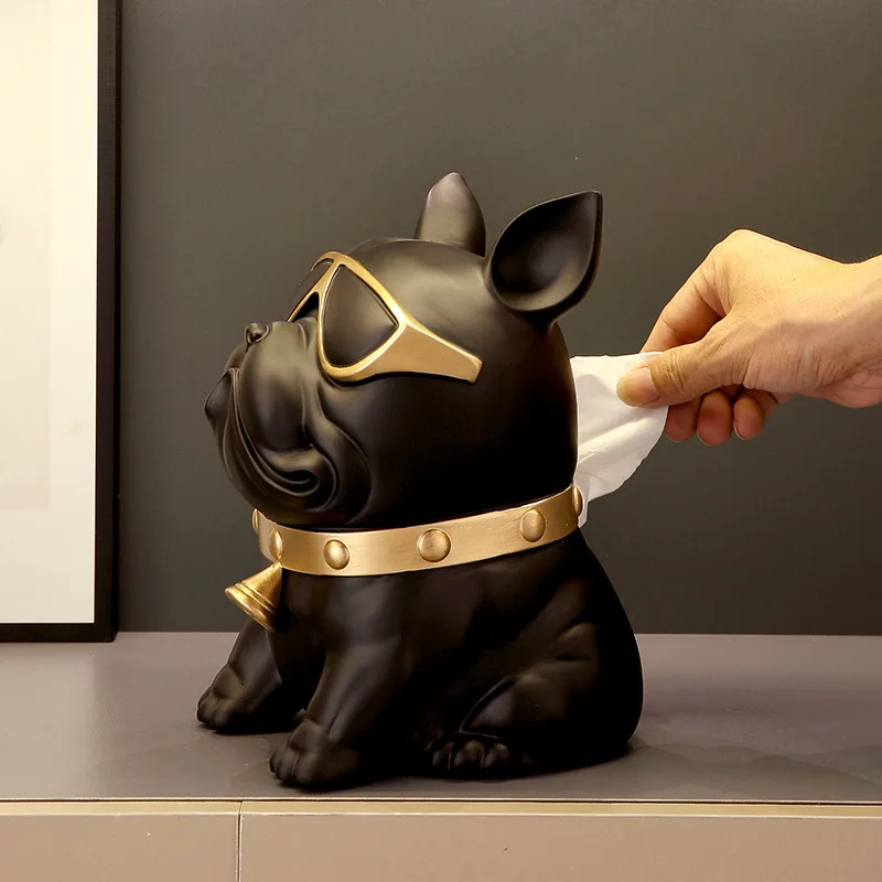 Silky Paper Box for Home Living Room Creative Light Luxury Style Nordic Minimalist Modern Dog Fighting Tissue Box Decoration
Silky Paper Box for Home Living Room Creative Light Luxury Style Nordic Minimalist Modern Dog Fighting Tissue Box Decoration