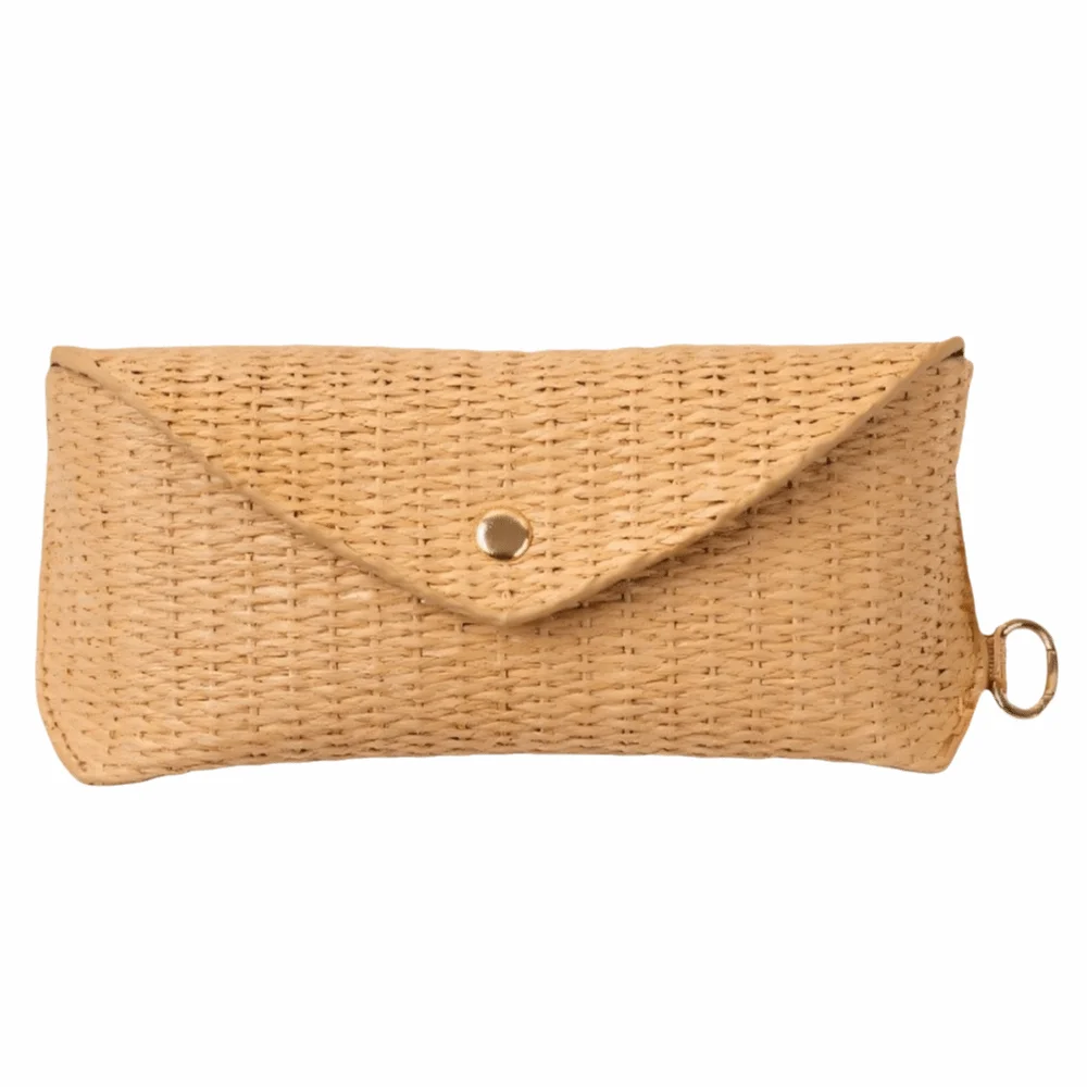 Woven Straw Eyeglass Case Soft Protective Pressure Resistant Glasses Pouch Bohemian Style Lightweight Sunglasses Storage Box
Woven Straw Eyeglass Case Soft Protective Pressure Resistant Glasses Pouch Bohemian Style Lightweight Sunglasses Storage Box