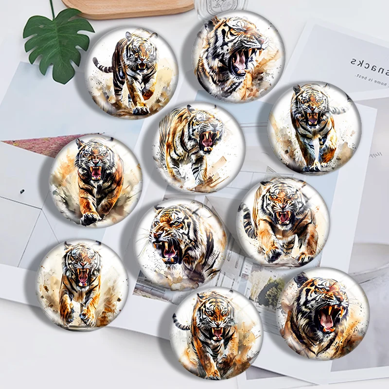 Ferocious Tiger Clipart 12mm14mm/16mm/18mm/20mm/25mm/30mm Round photo glass cabochon demo flat back Making findings Jewelry
Ferocious Tiger Clipart 12mm14mm/16mm/18mm/20mm/25mm/30mm Round photo glass cabochon demo flat back Making findings Jewelry