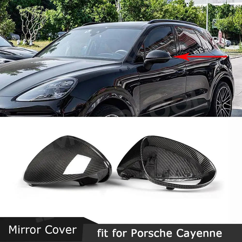 JMCARCOOL Замена автомобильного зеркала для Porsche Cayenne 9ya 2018-2021, сухие чехлы из углеродного волокна, крышка зеркала заднего вида
JMCARCOOL Замена автомобильного зеркала для Porsche Cayenne 9ya 2018-2021, сухие чехлы из углеродного волокна, крышка зеркала заднего вида