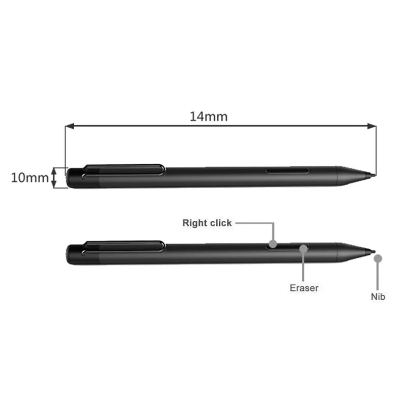 Емкостная ручка для Microsoft Surface 3 Pro3/4/5/6/Book/Laptop, 1024 уровней давления, с наконечником + наконечник-Серебристый
Емкостная ручка для Microsoft Surface 3 Pro3/4/5/6/Book/Laptop, 1024 уровней давления, с наконечником + наконечник-Серебристый
