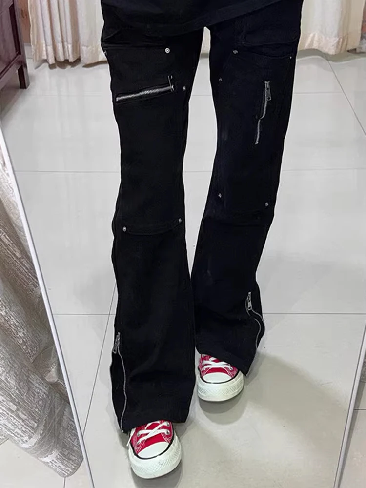 High Waist Zipper Workwear Jeans American Vibe Straight Leg Micro Flared Trendy Brand Street Sle ular Jeans for Teens
High Waist Zipper Workwear Jeans American Vibe Straight Leg Micro Flared Trendy Brand Street Sle ular Jeans for Teens