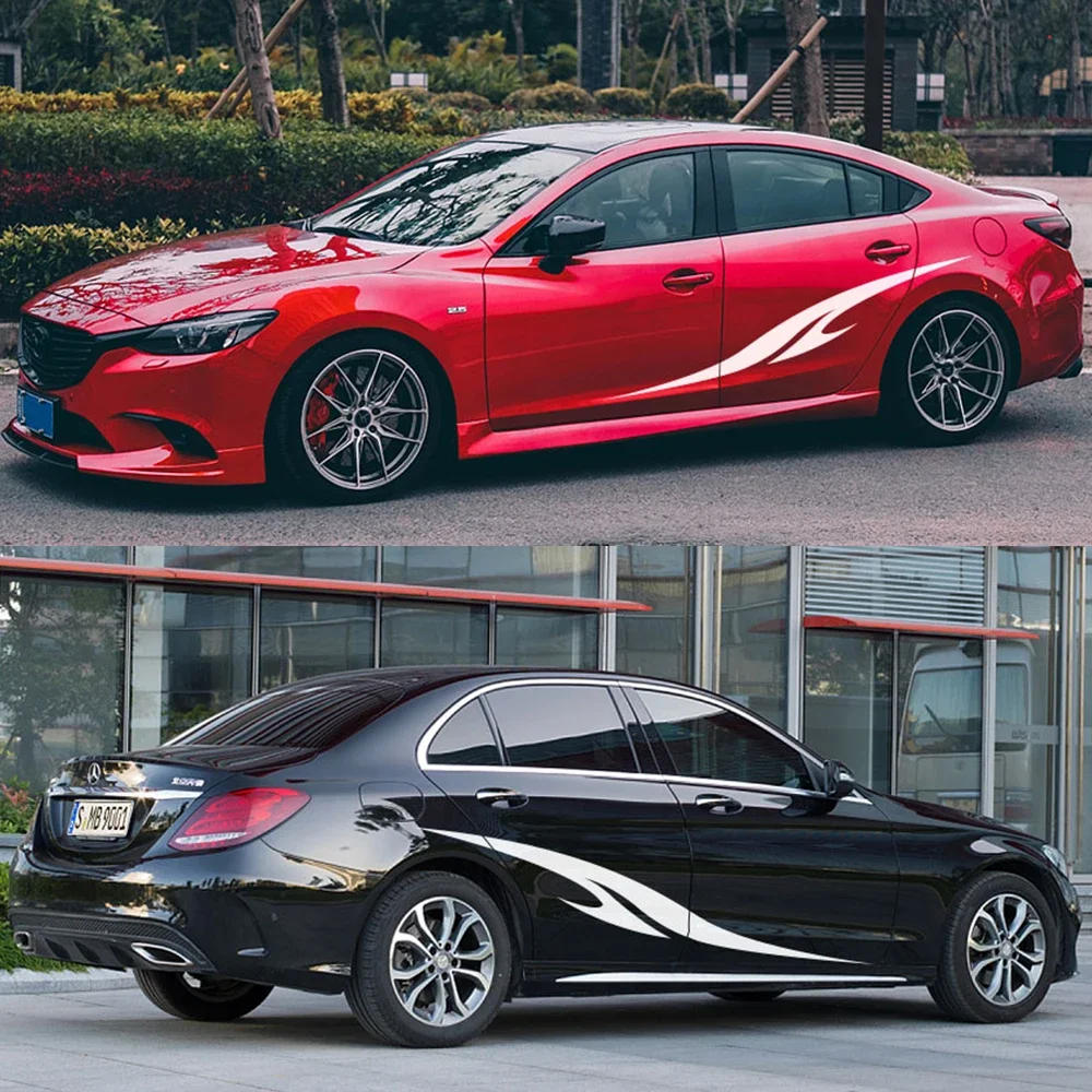 2pcs Car Racing Sports Sticker Auto Vinyl Side Skirts Decal Funny Stylish Graphic DIY Styling Sticker Car Tuning Accessories
2pcs Car Racing Sports Sticker Auto Vinyl Side Skirts Decal Funny Stylish Graphic DIY Styling Sticker Car Tuning Accessories